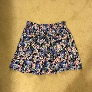Floral F21 skirt